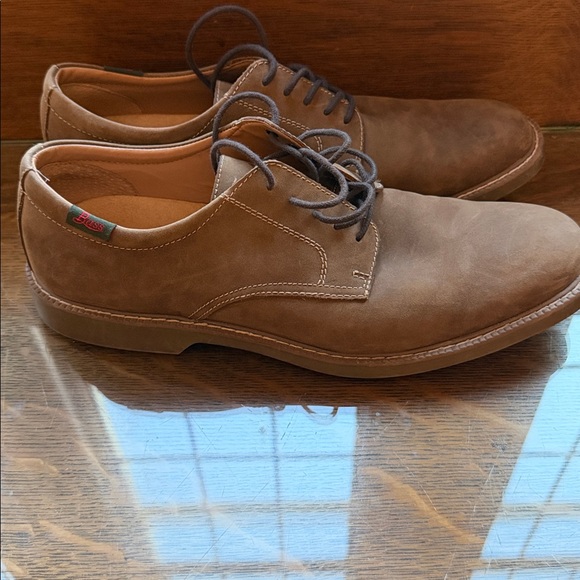 G.H. Bass & Co. Pasadena buck leather Oxford shoes - Picture 2 of 10